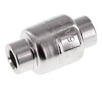 G1/4'' Acier Inoxydable 304 Clapet Anti Retour FKM (Print Léger) 0.03-16bar - CLIS3E