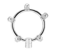 G1 / 4 Female Thread Misting Nozzle | 5 - Head Circular Atomizing Spray for Garden/Greenhouse/Cultivation | Stainless Steel Humidifying Nozzle with Even Mist Distribution