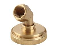 G1 / 4 Femelle Feme 7 Trous brumeuse Buzzle Premium Brass Garden Warding Pulporpor Test pour Le Jardinage et l'arrosage agricole Couleur en Laiton comme indiqué Environ 4,2x4 cm (Coude en cuivre à 7