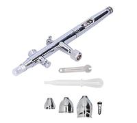 G1/8 Aérographe Pistolet À Peinture Kit Ensemble Complet pour L'art Artisanat Projets Maquillage Dessin Fournitures