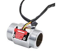 G1 Interrupteur à eau en acier inoxydable Capteur d'eau DC3,5 ~ 24 V Installation facile Interrupteur de capteur Hall utilisé pour le chauffage