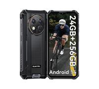 OUKITEL G1 Téléphone Portable 24Go 256Go 6.52 10600mAh 18W Dual SIM 4G Android 14 Smartphone-Noir Noir