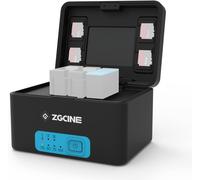 G10 Build in 10400mAh Battery Charger Bank Fast Charging Case for GoPro Hero 11/10/9/8/7/6/5 Battery,Support USB-C PD Input,with USB-C PD Output and USB-A Output