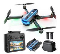 G10 GPS Drones avec Caméra professionnel 4K pour Enfant et Adultes (Radiocommande avec Écran) 5GHz RC Drone Pliable avec Suivi de Sujet, Temps de Vol de 45 min, Moteur sans Balais, Moins de 249g, C0
