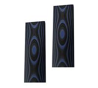 通用 G10 Schuppenmesser Griffmaterial Messermacher Schwert Lot de 2 plateaux de bricolage Bleu