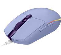 Souris de jeu Logitech G102 LIGHTSYNC - Souris - pour droitiers - optique - 6 boutons - filaire - USB - lilas G