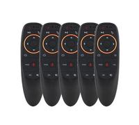 G10S Air Mouse télécommande vocale 2.4G Gyroscope sans fil à Six axes pour Android Tvbox contrôle télécommande intelligente G10 G10SX5