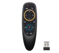 G10S Air Souris Télécommande PC Télécommande Bluetooth 2,4 GHz Gyroscope 6 axes Commande vocale USB pour Smart TV PC Google Android TV Box