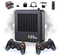 G11 Pro Rétro Console De Jeux Vidéo Game box Game Stick,32000 Jeux Intégrés,40 émulateur,4K HDMI,Console De Jeux Portable Plug and Play Avec Contrôleur Sans Fil 2.4G,Cadeau Pour homme,mari (64G)
