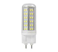 G12 Ampoules LED, 10W 1000LM SMD2835 Remplace CDM-T Non Dimmable 3000-6000k LED Ampoule de maïs Ultra Lumineux AC 85-265V sans scintillement, Angle de faisceau 360°,Cold white,10 Pack