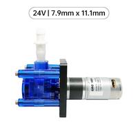 G1200 Peristaltic Pump | 1200ml / min High Flow Rate Liquid Dosing | 24V DC Pump for Aquarium/Lab/Substance Analysis | 3 Roller Design with Food Grade Silicone Tube (24V)