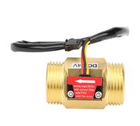 G1in Commutateur de Capteur de Débit d'eau Interrupteur,2~50L/MIN Capteur de Débit D'eau Débitmètre Hall Fluidmètre Interrupteur de débit d'eau Capteur de Débit d'eau Débitmètre