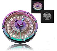 G20 Roulette Dé à Spinner pour Set de Dés DND, 7-en-1 Dés Métalliques Dragon D&D avec Boîte Cadeau pour Jeu Donjons et Dragons, Cadeau de Jeu de Rôle RPG (Dégradé)