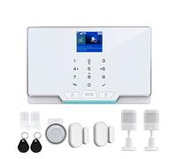 G20 Tuya WiFi GSM Security Alarm System Applications Contrôle du capteur de Porte sans Fil Clair en Couleur Piratage Détecter avec IP Caméra(D)
