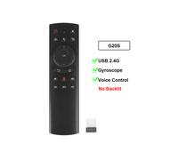 (G20S) G20bts Plus Smart Voice Air Mouse 2.4g Télécommande sans fil rétroéclairée BT5.0 Gyroscope Apprentissage