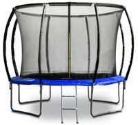 G21 SpaceJump Trampoline, 305 cm, bleu, avec filet de protection + échelle gratuite 690426