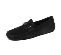 G2220 mocassino uomo TOD'S black suede loafer shoe man
