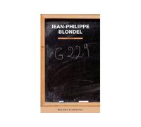 G229 - Jean-Philippe Blondel - Buchet-Chastel - broché - Roman