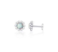 G23 Hypoallergénique 18g Boucles d'oreilles à dos plat, Boucles d'oreilles en titane Implant F136 à pression sans fil Push Pop dans le cartilage Helix Labret Lip Tragus Piercing Oreille Studs