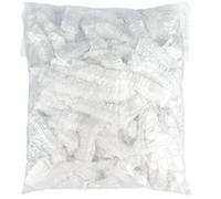 G2PLUS 100PCS Bonnets de Douche Charlotte Cheveux Jetable Bonnet de Douche en Plastique pour Usage Domestique,Hôtel,Spa dans les Salons de Coiffure