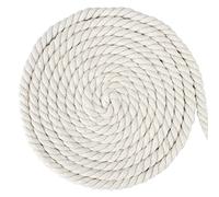 G2PLUS 10m Corde en Coton,12mm Corde Macramé Blanc,Fil Macramé | Grosse Cordes Coton Macrame pour DIY Hanging Plante Decoration Murale,Tisser Ornements de Bohême