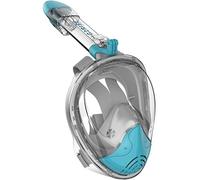G2RISE Masque de Plongée Intégral avec Masque et Tuba Détachable, Anti-buée et Design Pliable pour Adultes Enfants