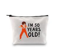 G2TUP Sally O'M Trousse de maquillage amusante avec inscription « I Like To Kick I'm 50 », I'm 50 Years Old MB