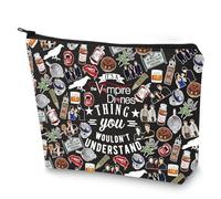 G2TUP The Vampire Merch Trousse de maquillage The Diaries Cadeau pour les fans de It's A Vampire Thing, Vampire Thing BL MG, Moderne