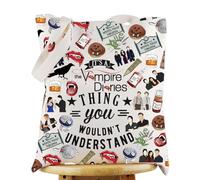 G2TUP The Vampire Merch Trousse de maquillage The Diaries Cadeau pour les fans de It's A Vampire Thing, Vampire Thing TG, Moderne