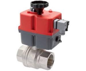 G3/8'' 24-240V AC/DC Valve à bille laiton 2 voies à sécurité intégrée