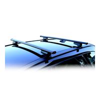 G3 Barres de toit en acier Clop 127 cm Gris