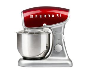 G3 Ferrari Assistant culinaire Pastaio Deluxe Argent-rouge