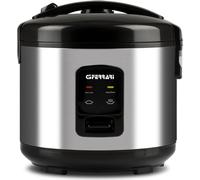 G3 Ferrari Risocotto cuiseur à riz 1,8 L 700 W Noir, Acier inoxydable