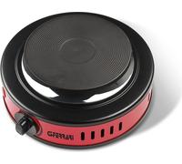 G3 Ferrari Cuisinière électrique portable 500W plaque en fonte rouge réglable