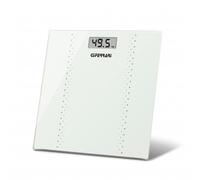 G3 Ferrari G30052 Pèse-personne numérique "Fisik", 100 g/150 kg, verre trempé, blanc