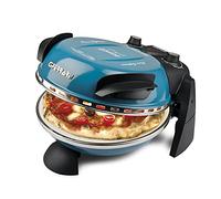 G3 Ferrari G10006 Pizza Exprimer Plaisir, Four Pizza, 1200 W, 400°C, Pierre Réfractaire (diamètre 31 cm), Minuteur 5', Livre de Recettes inclus, Bleu