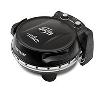 G3 Ferrari G10032 Pizzeria Snack Napoletana Forno Pizza Plus Evo, 1200 W, Double Pierre Réfractaire, diamètre 31 cm, Livre de recettes et palettes inclus, Noir