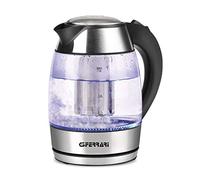 G3 Ferrari G10066 Bolléblu Bouilloire et Théière Aux Herbes, 2200 W, 1.8 Litre, Verre, Acier
