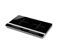 G3 Ferrari Plaque à induction G1013800, double 3100W, verre trempé, noir, 240V 60Hz
