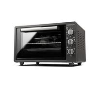 G3 Ferrari G10147 Four électrique ventilé "Rostò Titanium 37", 1300W, 37 litres, 40-280°C, métal, gris anthracite