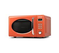 G3 Ferrari G10155 "Sapormio Vintage" Micro-ondes Vintage Combiné Numérique, 1150 W, 20 litres, 8 programmes, 4 modes de cuisson, accessoires inclus, minuterie 60 min, orange