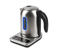 G3 Ferrari G10164 Bouilloire en inox « Tisaniere Pro » 1,7 l 2200 W Écran et Température réglable