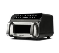 G3 Ferrari G10181 Friteuse et Gril à Air BBQ, 2000W, 10 Litres XXL, 8 Programmes, Multifonction, Barbecue Sans Fumée, BPA/PFOA Safe, Minuteur, Noir et Gris Argenté