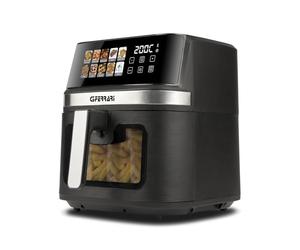 G3 Ferrari G10212 Friggisano 8L Friteuse à Air 8 Litres, 1700 W, Écran Digital Couleur, 10 Programmes, Température 80-200 degré C, BPA-PFOA Safe, Minuteur 60 min, Livre de Recettes Inclus