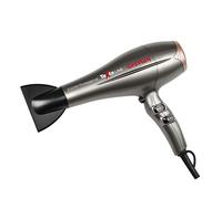 G3 Ferrari G30029 SPASO Sèche-Cheveux Professionnel 2000W Moteur AC 2 Vitesses 3 Températures Fonction Ion Cool Shot Diffuseur Gris/Rose