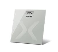 G3 Ferrari G30053 Pèse-personne numérique "Onde", 100 g/150 kg; Verre trempé; Gris