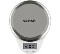 G3 Ferrari Maddy Acier inoxydable, Blanc Comptoir Ovale Balance de ménage élect