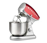 G3 Ferrari Pastaio Deluxe, Robot mixer, 5,2 L, Rotatif, Batteur, Pétrisseur, Mélange, Rouge, Argent, Acier inoxydable