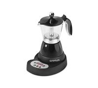 G3 Ferrari Éveil exprimé G10045 Moka Électrique Programmable, 400 W, 3 Tasses, Aluminium, Noir