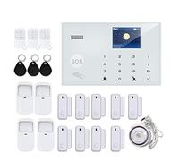 G30 Tuya WiFi Système de sécurité d'alarme GSM Kit de Mouvement du détecteur de Mouvement Contrôle des Applications de contrôle du système d'alarme sans Fil(5XL)